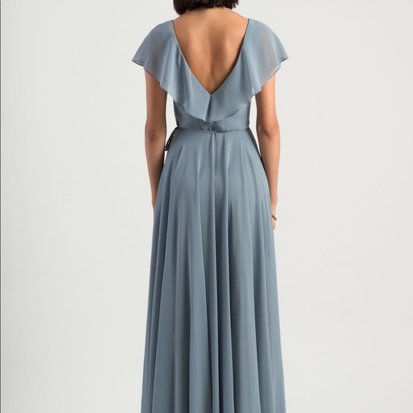 Jenny Yoo Wrap Bridesmaid Dress - Picture 3 of 3